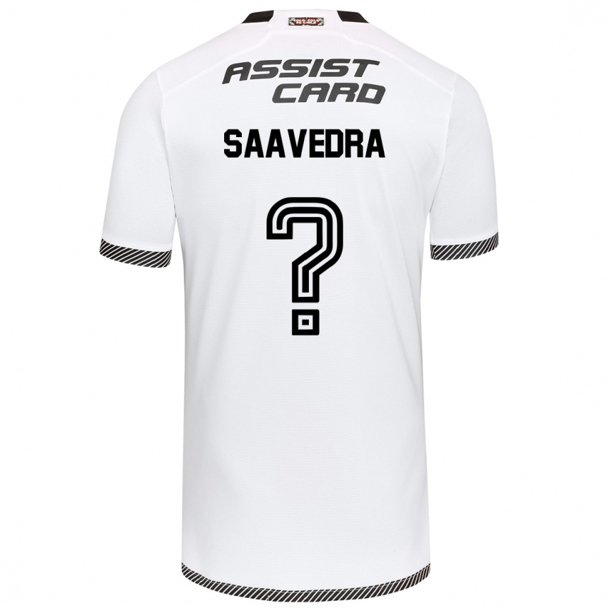 Kinder Fußball Danilo Saavedra #0 Weiß Schwarz Heimtrikot Trikot 2024/25 T-Shirt Luxemburg