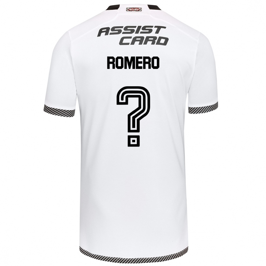 Kinder Fußball Enzo Romero #0 Weiß Schwarz Heimtrikot Trikot 2024/25 T-Shirt Luxemburg