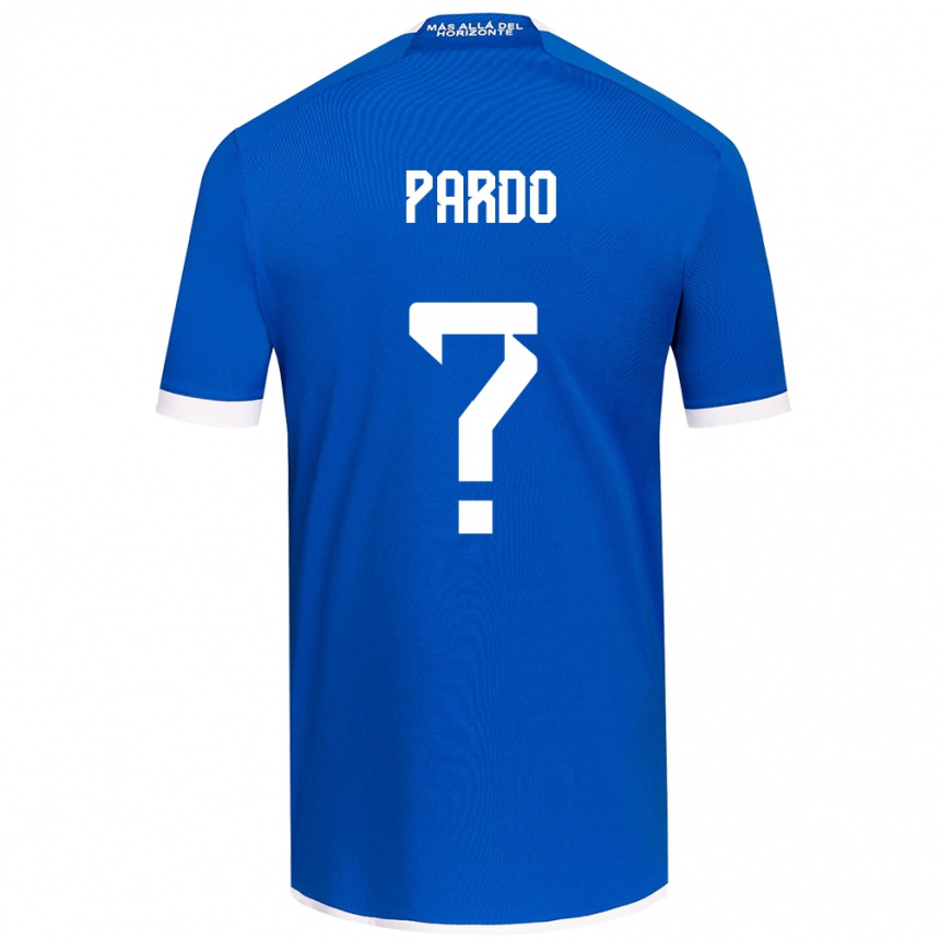 Kinder Fußball Cristián Pardo #0 Blau Weiss Heimtrikot Trikot 2024/25 T-Shirt Luxemburg