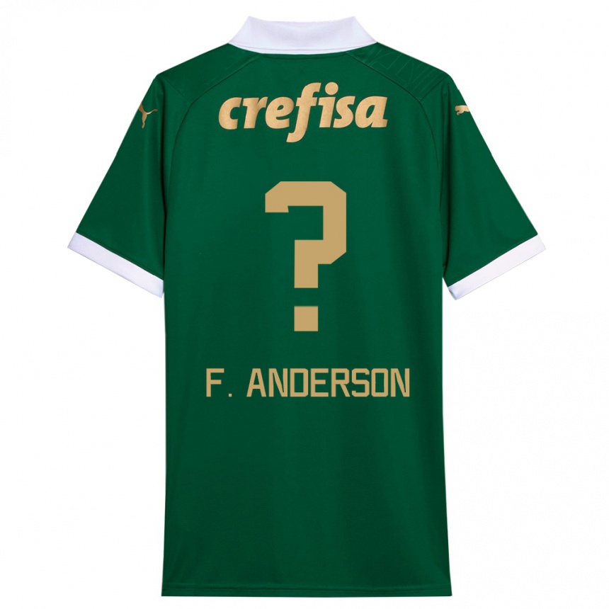 Kinder Fußball Felipe Anderson #0 Grün Weiß Heimtrikot Trikot 2024/25 T-Shirt Luxemburg