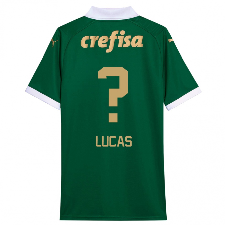 Kinder Fußball André Lucas #0 Grün Weiß Heimtrikot Trikot 2024/25 T-Shirt Luxemburg