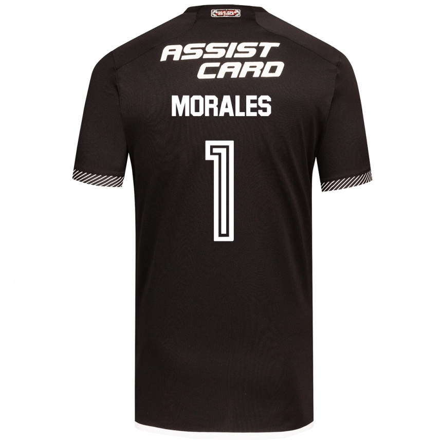 Kinder Fußball Benjamin Morales #1 Schwarz-Weiss Auswärtstrikot Trikot 2024/25 T-Shirt Luxemburg