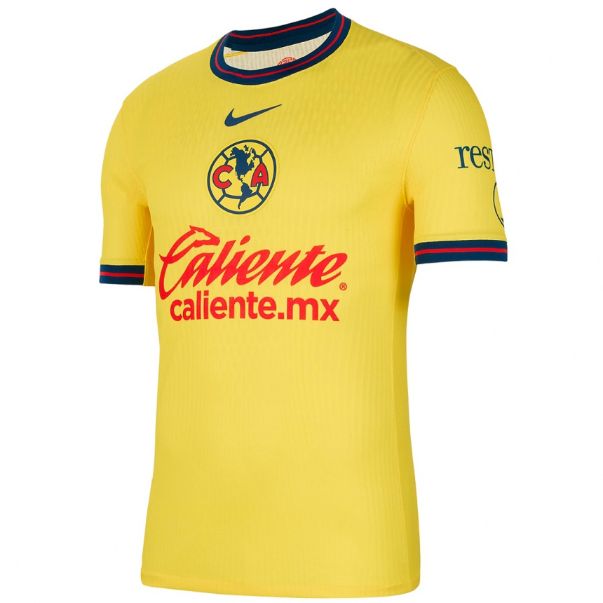 Damen Fußball Alejandro Cárdenas #243 Gelb Blau Heimtrikot Trikot 2024/25 T-Shirt Luxemburg