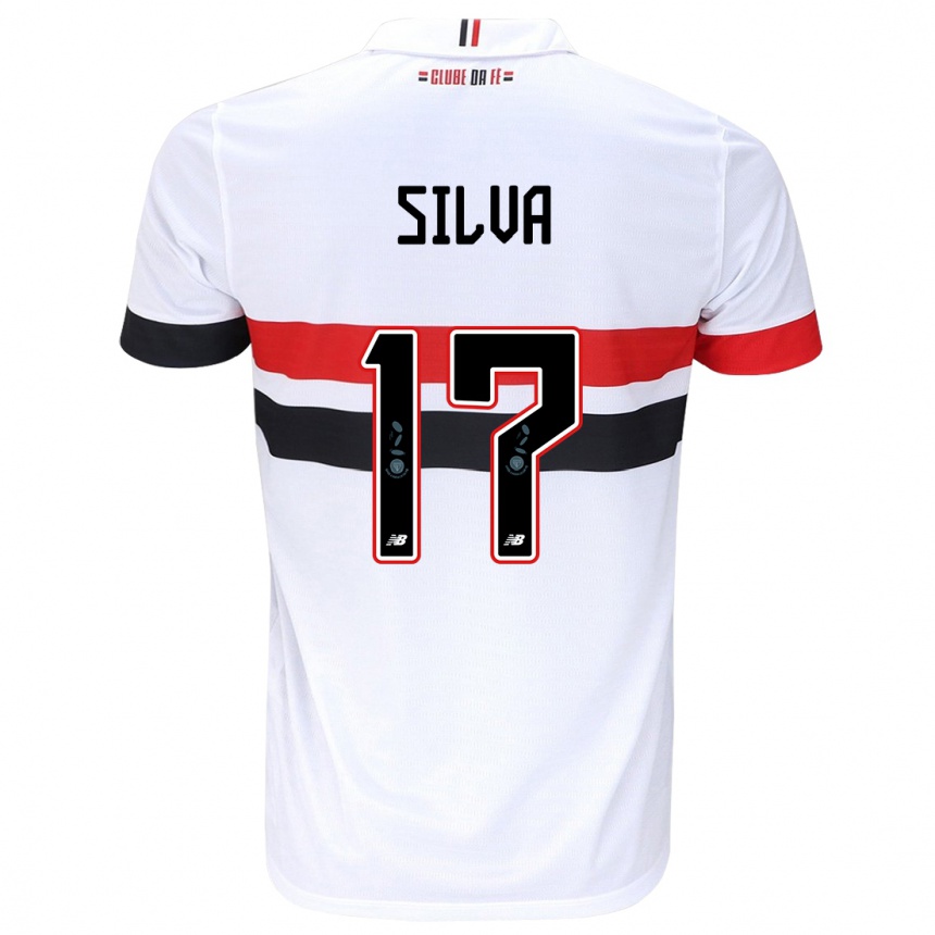 Kinder Fußball André Silva #17 Weiß Rot Schwarz Heimtrikot Trikot 2024/25 T-Shirt Luxemburg