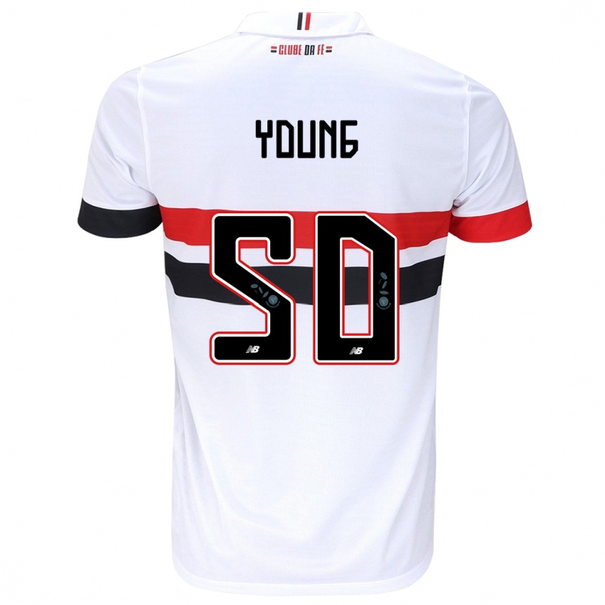 Kinder Fußball Young #50 Weiß Rot Schwarz Heimtrikot Trikot 2024/25 T-Shirt Luxemburg