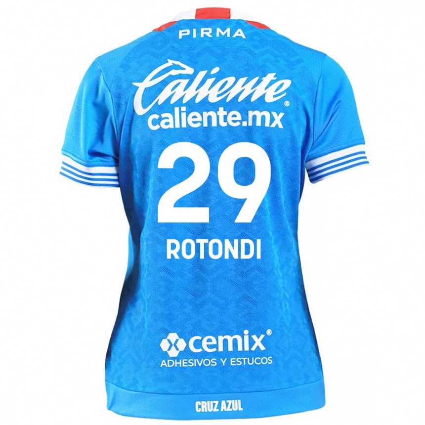 Kinder Fußball Carlos Rotondi #29 Himmelblau Heimtrikot Trikot 2024/25 T-Shirt Luxemburg