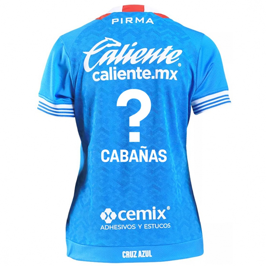 Kinder Fußball Alfredo Cabañas #0 Himmelblau Heimtrikot Trikot 2024/25 T-Shirt Luxemburg