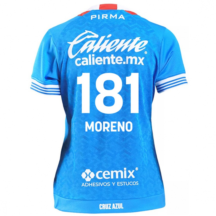 Kinder Fußball Roberto Moreno #181 Himmelblau Heimtrikot Trikot 2024/25 T-Shirt Luxemburg