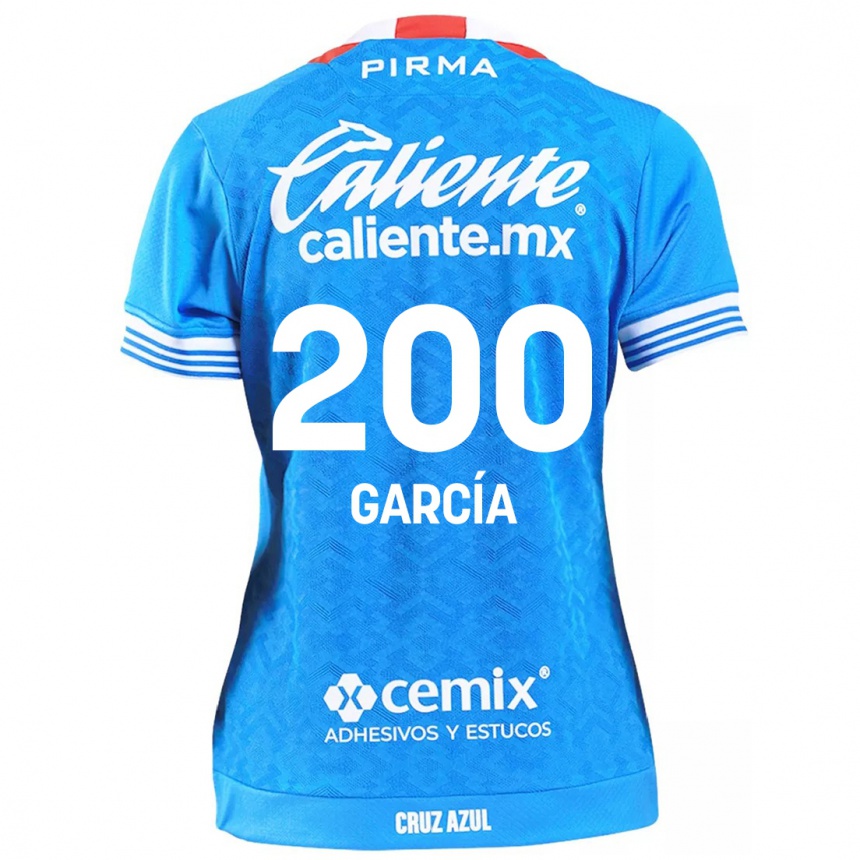 Kinder Fußball Jorge García #200 Himmelblau Heimtrikot Trikot 2024/25 T-Shirt Luxemburg