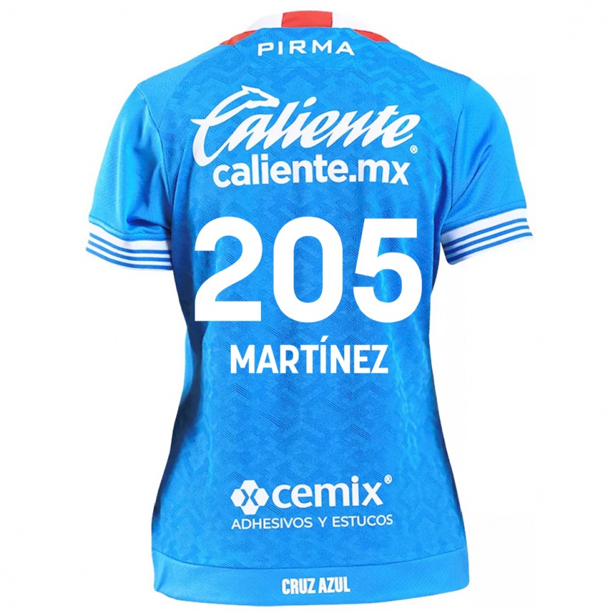 Kinder Fußball César Martínez #205 Himmelblau Heimtrikot Trikot 2024/25 T-Shirt Luxemburg