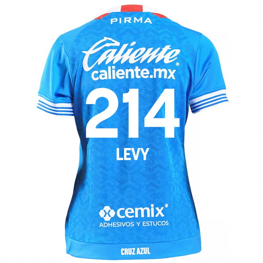 Kinder Fußball Mateo Levy #214 Himmelblau Heimtrikot Trikot 2024/25 T-Shirt Luxemburg