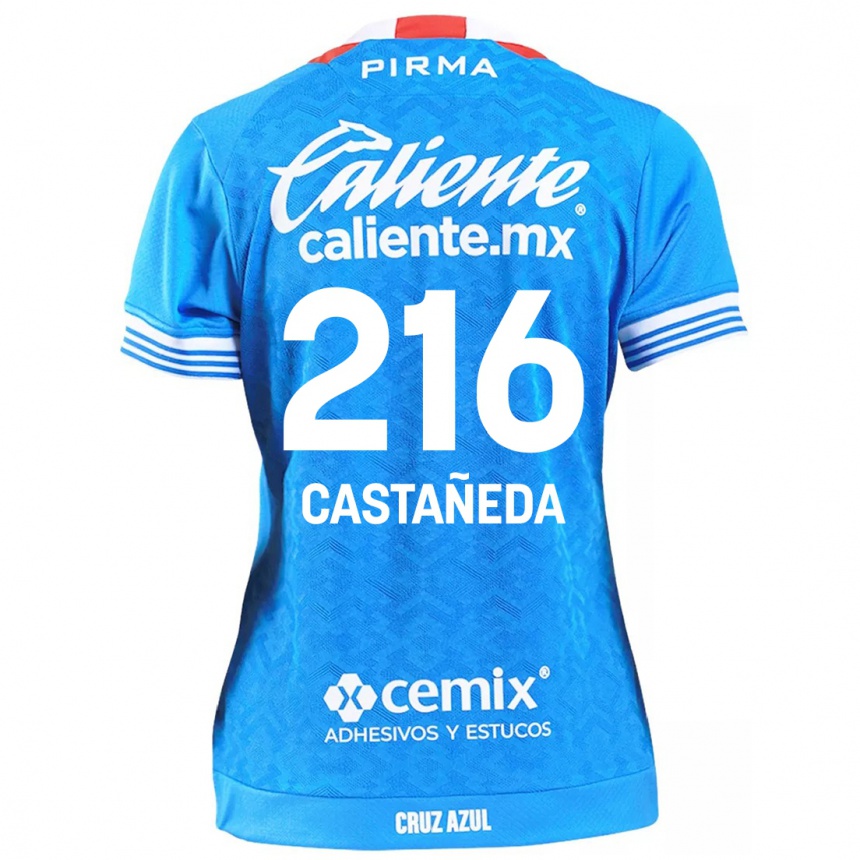 Kinder Fußball Ian Castañeda #216 Himmelblau Heimtrikot Trikot 2024/25 T-Shirt Luxemburg