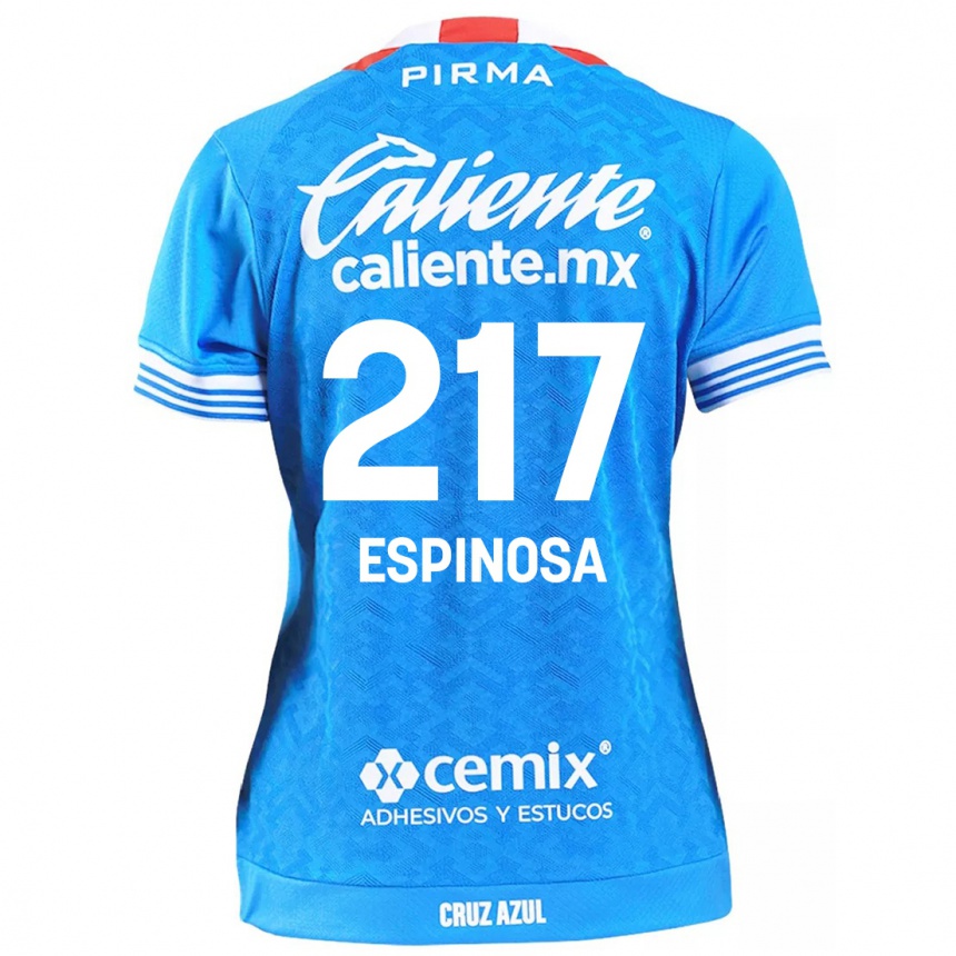 Kinder Fußball Samuel Espinosa #217 Himmelblau Heimtrikot Trikot 2024/25 T-Shirt Luxemburg