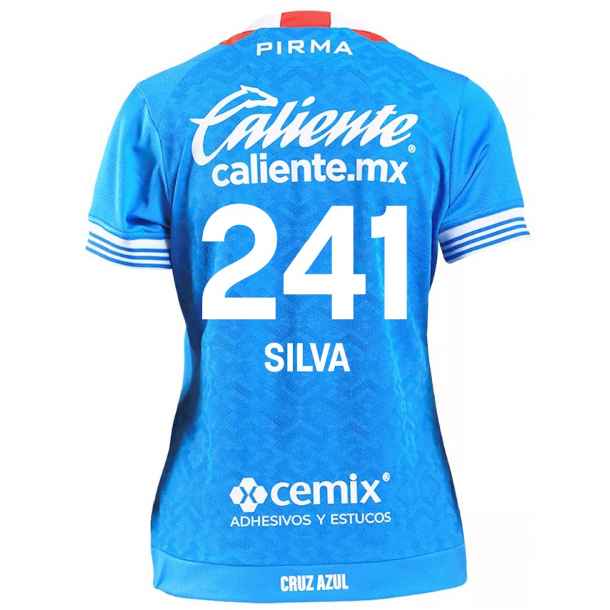 Kinder Fußball Iván Silva #241 Himmelblau Heimtrikot Trikot 2024/25 T-Shirt Luxemburg