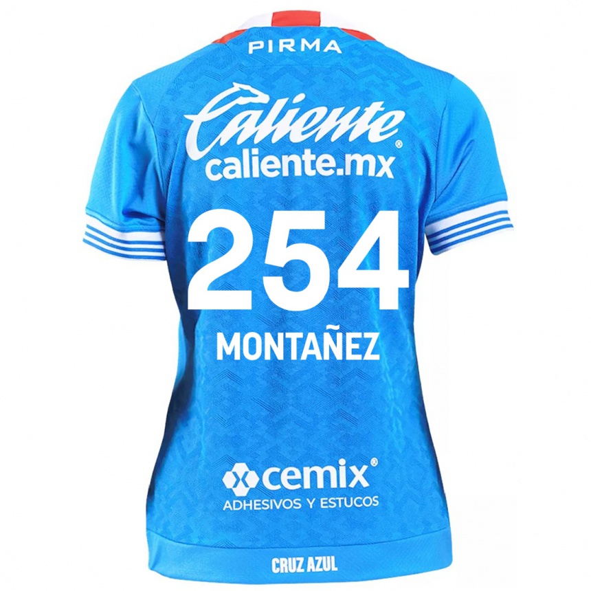 Kinder Fußball Humberto Montañez #254 Himmelblau Heimtrikot Trikot 2024/25 T-Shirt Luxemburg