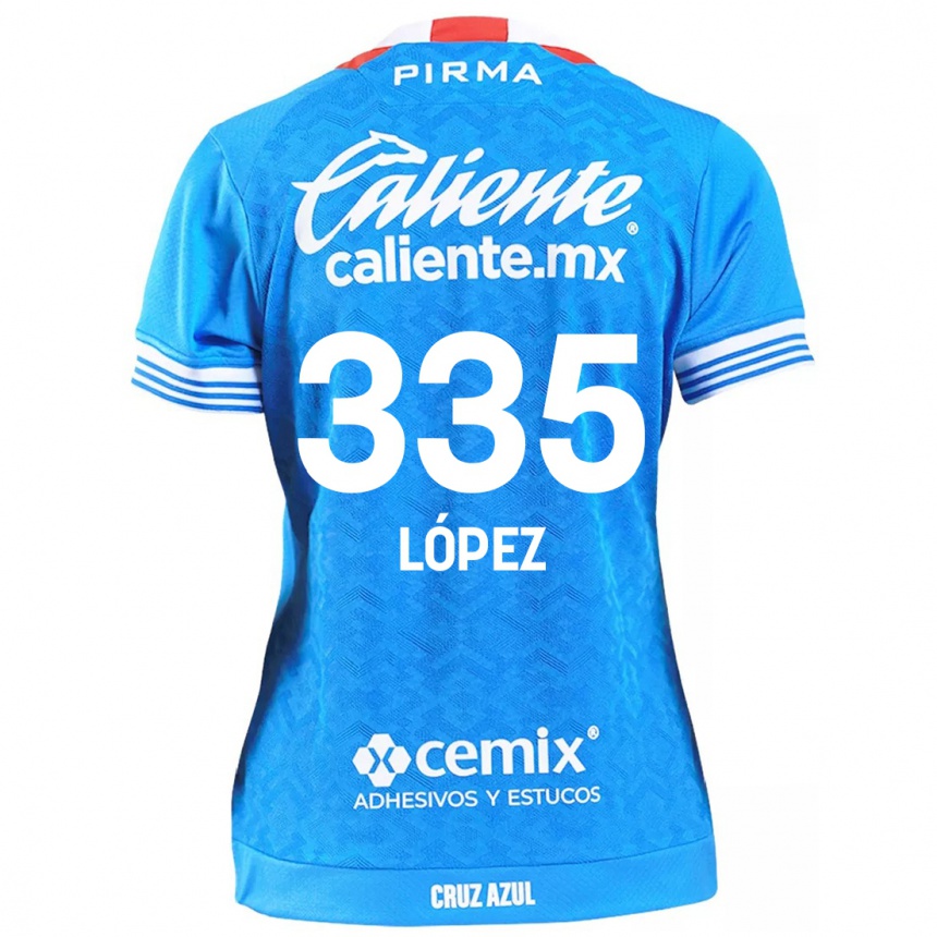 Kinder Fußball Alfredo López #335 Himmelblau Heimtrikot Trikot 2024/25 T-Shirt Luxemburg