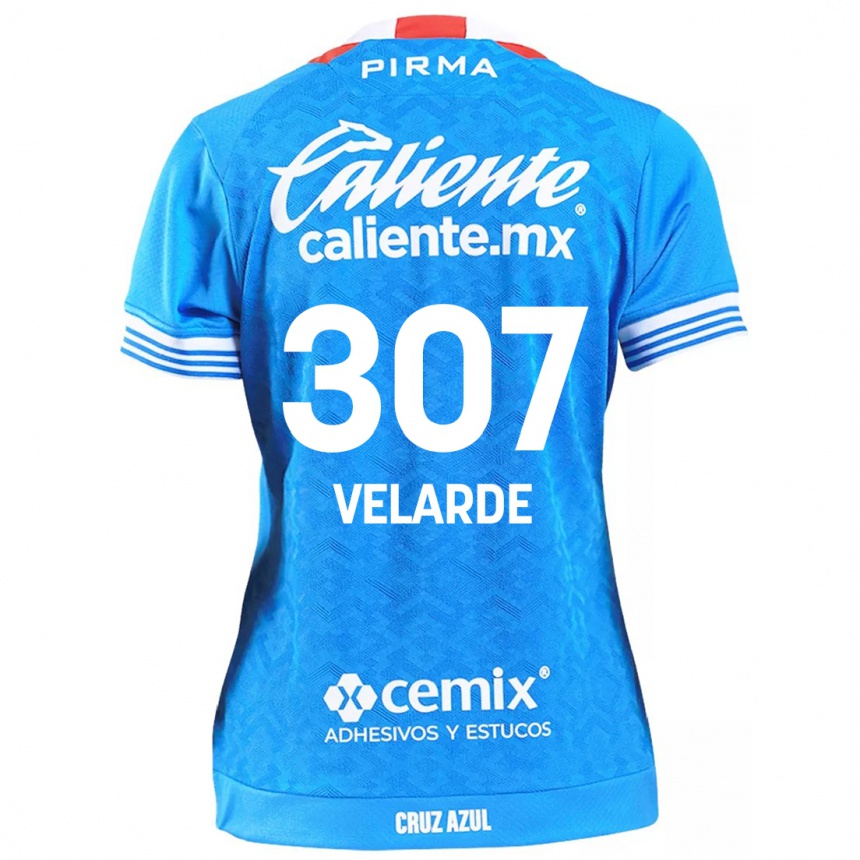 Kinder Fußball Juan Velarde #307 Himmelblau Heimtrikot Trikot 2024/25 T-Shirt Luxemburg