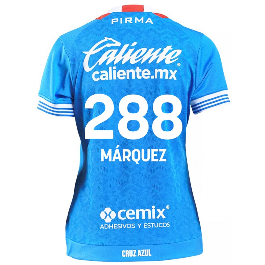 Kinder Fußball Víctor Márquez #288 Himmelblau Heimtrikot Trikot 2024/25 T-Shirt Luxemburg