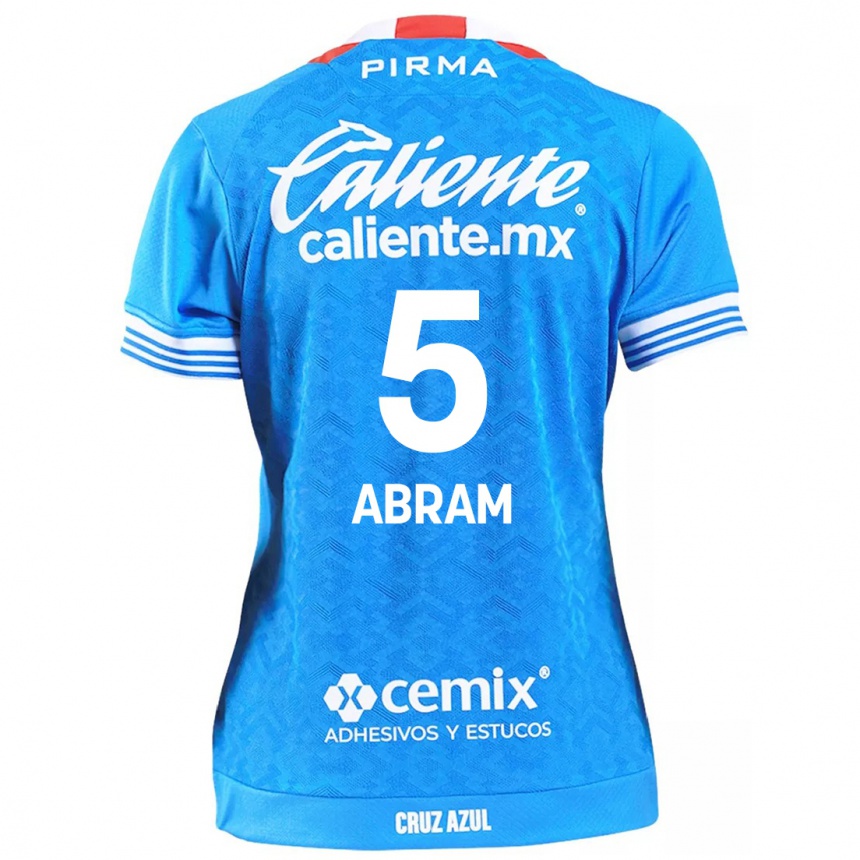 Kinder Fußball Luis Abram #5 Himmelblau Heimtrikot Trikot 2024/25 T-Shirt Luxemburg