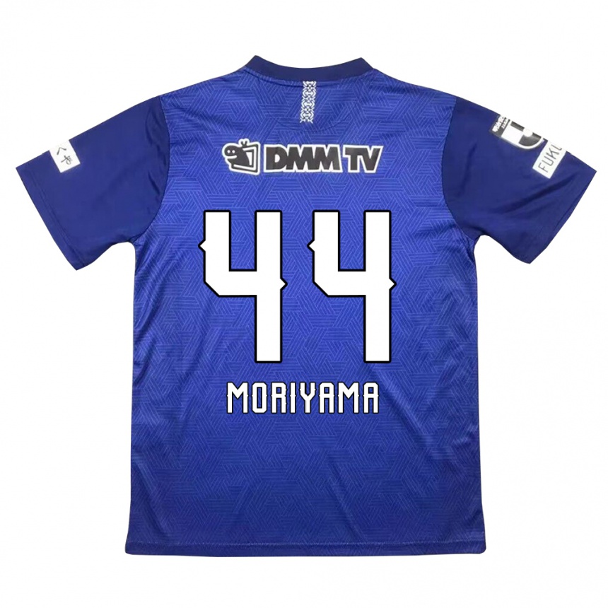 Kinder Fußball Kimiya Moriyama #44 Dunkelblau Heimtrikot Trikot 2024/25 T-Shirt Luxemburg