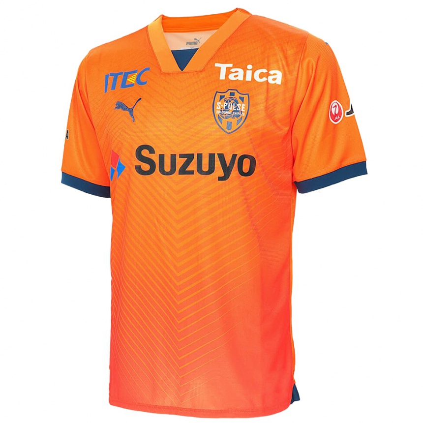 Kinder Fußball Kota Sekiguchi #19 Orange Blau Heimtrikot Trikot 2024/25 T-Shirt Luxemburg