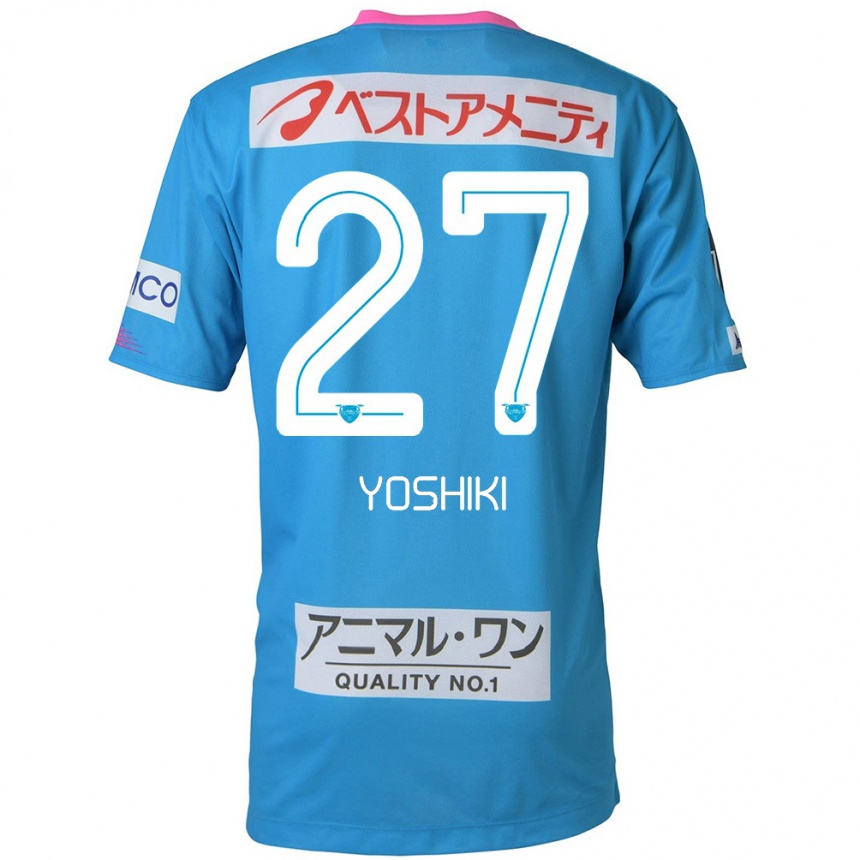 Kinder Fußball Yoshiki Narahara #27 Blau Rosa Heimtrikot Trikot 2024/25 T-Shirt Luxemburg