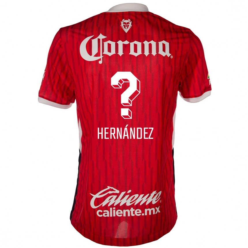 Kinder Fußball Francisco Hernández #0 Rot-Weiss Heimtrikot Trikot 2024/25 T-Shirt Luxemburg