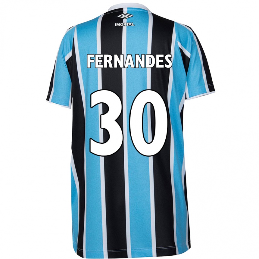 Herren Fußball Raquel Fernandes #30 Blau Schwarz Weiß Heimtrikot Trikot 2024/25 T-Shirt Luxemburg