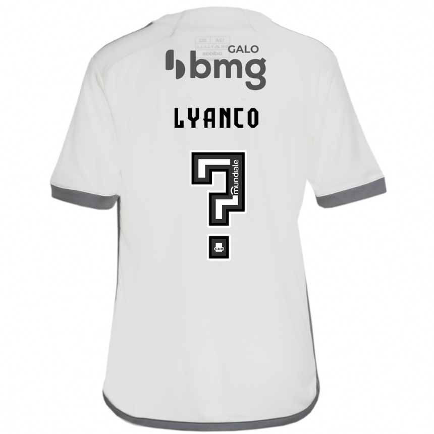 Herren Fußball Lyanco #0 Cremefarben Auswärtstrikot Trikot 2024/25 T-Shirt Luxemburg