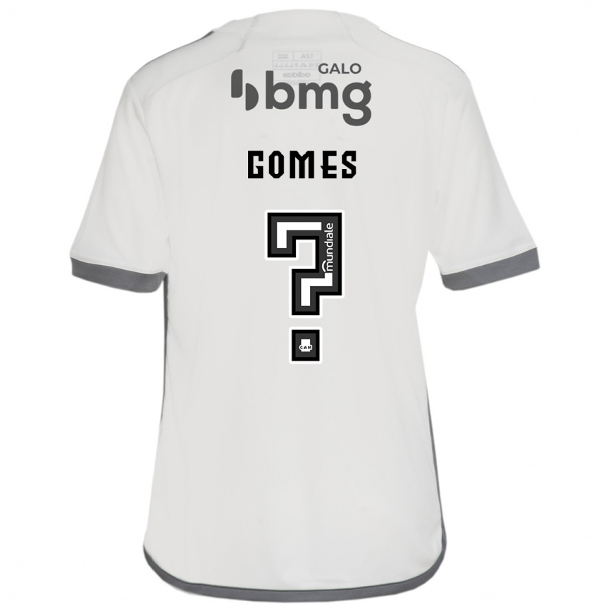 Herren Fußball Fábio Gomes #0 Cremefarben Auswärtstrikot Trikot 2024/25 T-Shirt Luxemburg