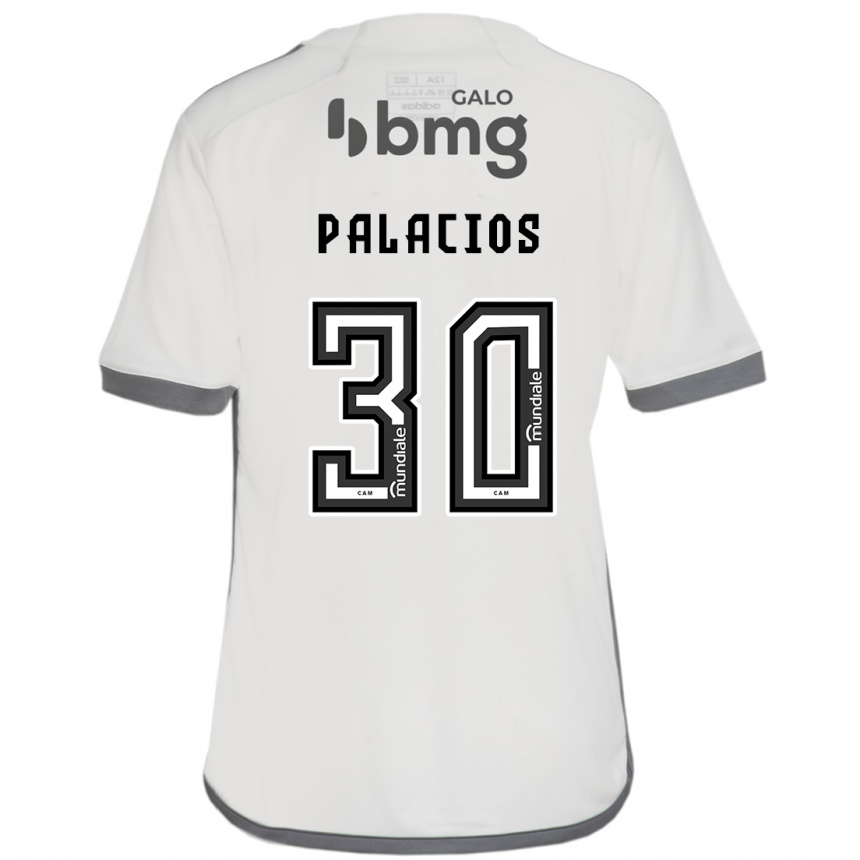 Herren Fußball Brahian Palacios #30 Cremefarben Auswärtstrikot Trikot 2024/25 T-Shirt Luxemburg