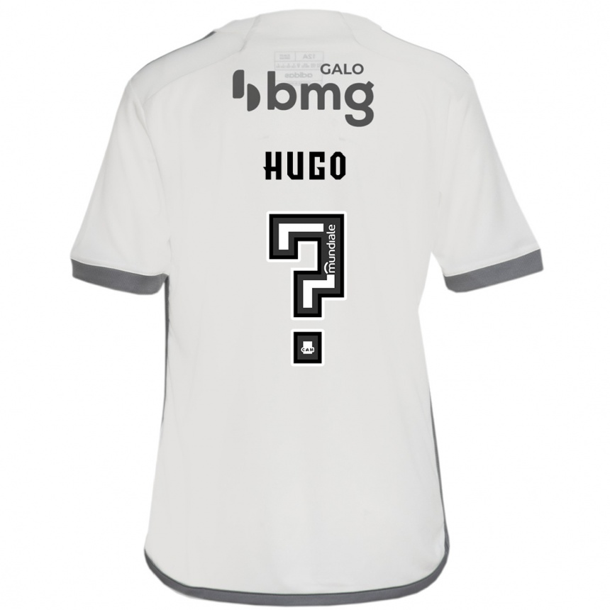 Herren Fußball Victor Hugo #0 Cremefarben Auswärtstrikot Trikot 2024/25 T-Shirt Luxemburg