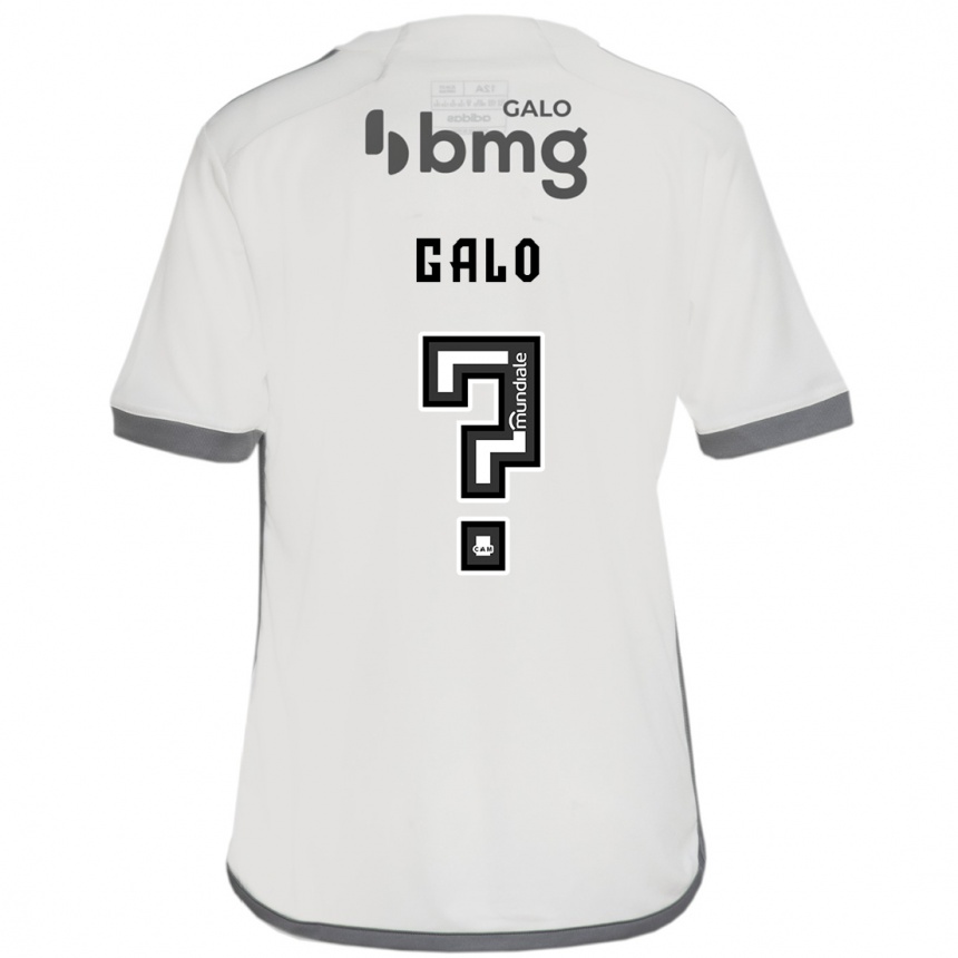 Herren Fußball Diego Galo #0 Cremefarben Auswärtstrikot Trikot 2024/25 T-Shirt Luxemburg