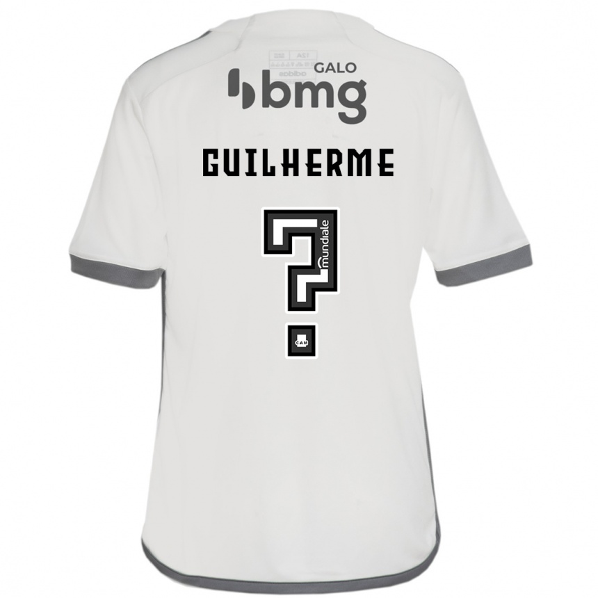 Herren Fußball Kauan Guilherme #0 Cremefarben Auswärtstrikot Trikot 2024/25 T-Shirt Luxemburg