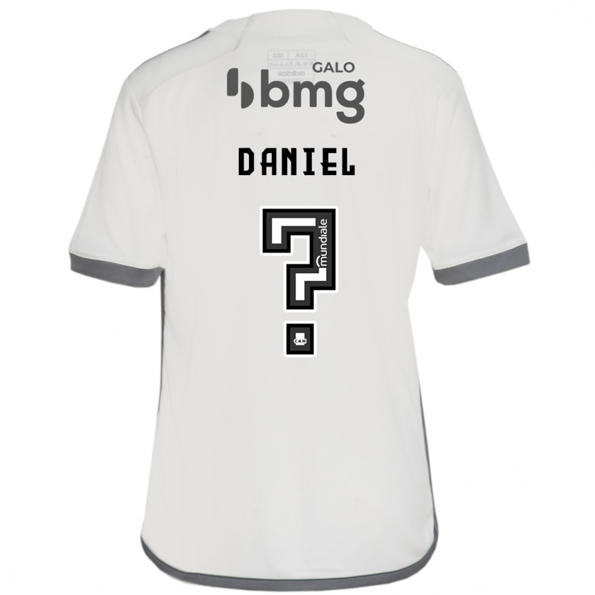 Herren Fußball Lucas Daniel #0 Cremefarben Auswärtstrikot Trikot 2024/25 T-Shirt Luxemburg