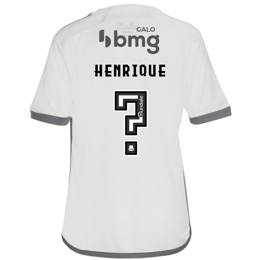 Herren Fußball Bruno Henrique #0 Cremefarben Auswärtstrikot Trikot 2024/25 T-Shirt Luxemburg