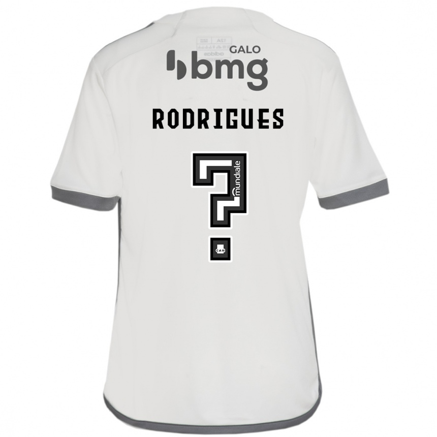 Herren Fußball Vinicius Rodrigues #0 Cremefarben Auswärtstrikot Trikot 2024/25 T-Shirt Luxemburg