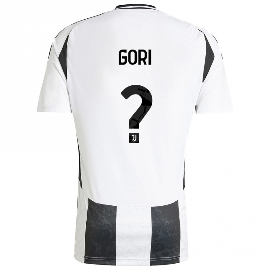 Kinder Fußball Stefano Gori #0 Weiß Schwarz Heimtrikot Trikot 2024/25 T-Shirt Luxemburg