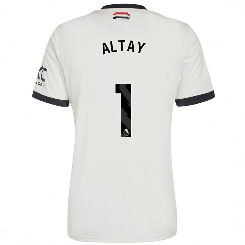 Kinder Fußball Altay Bayindir #1 Cremeweiß Ausweichtrikot Trikot 2024/25 T-Shirt Luxemburg