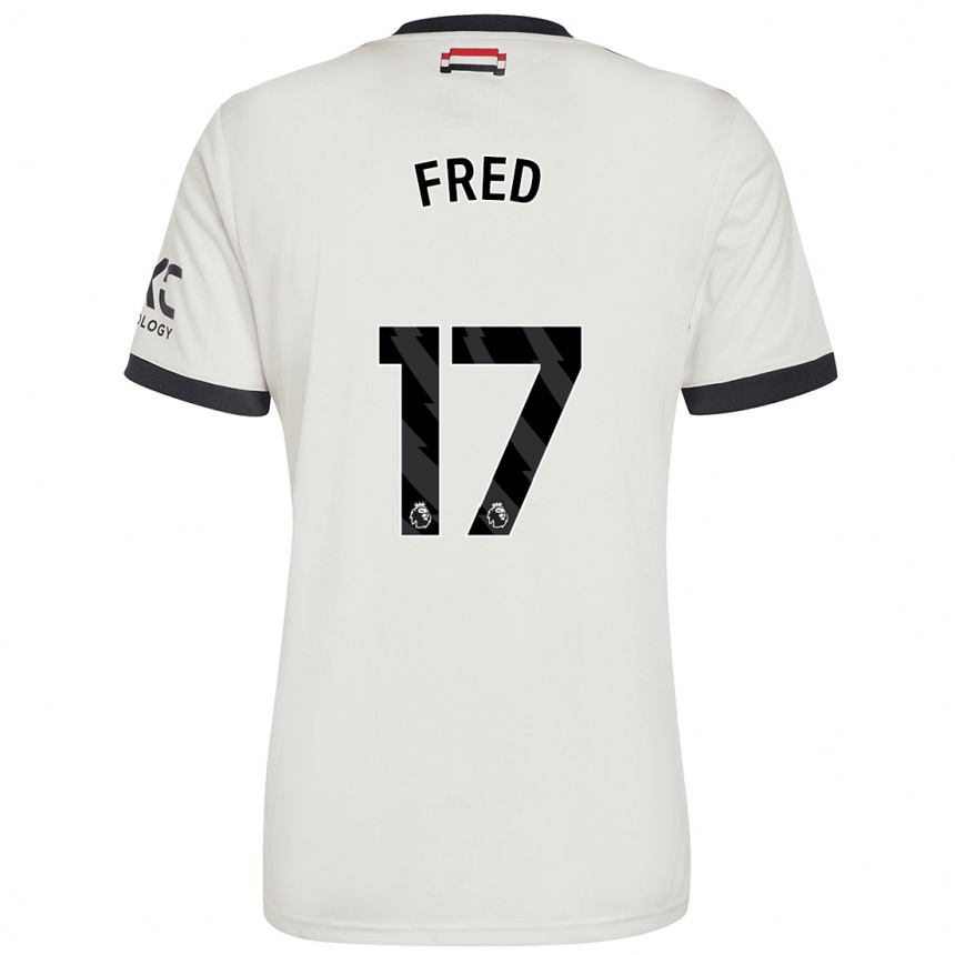 Kinder Fußball Fred #17 Cremeweiß Ausweichtrikot Trikot 2024/25 T-Shirt Luxemburg