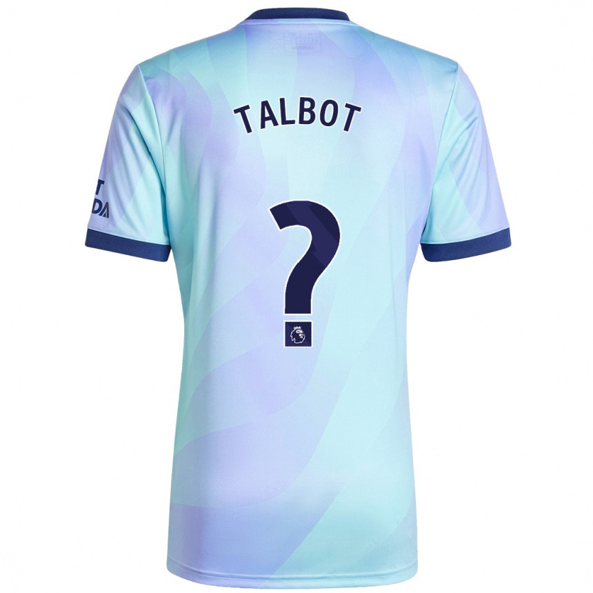 Kinder Fußball Jack Talbot #0 Aquamarin Ausweichtrikot Trikot 2024/25 T-Shirt Luxemburg