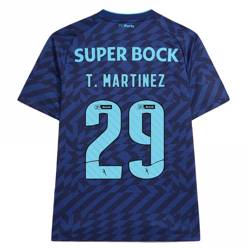 Kinder Fußball Toni Martínez #29 Marineblau Ausweichtrikot Trikot 2024/25 T-Shirt Luxemburg