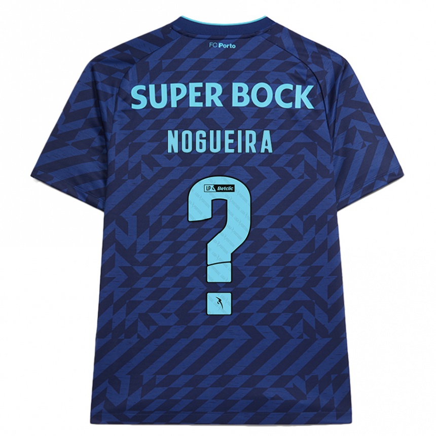 Kinder Fußball Duarte Nogueira #0 Marineblau Ausweichtrikot Trikot 2024/25 T-Shirt Luxemburg