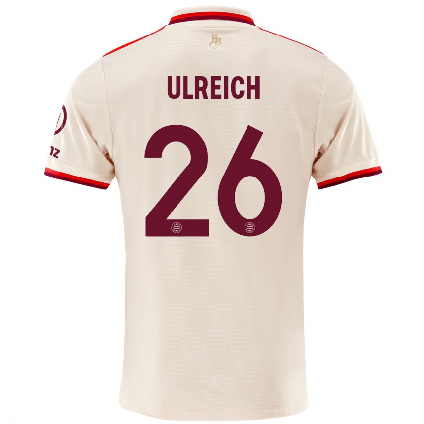 Kinder Fußball Sven Ulreich #26 Leinen Ausweichtrikot Trikot 2024/25 T-Shirt Luxemburg