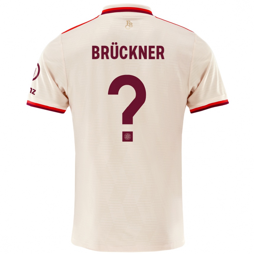 Kinder Fußball Angelo Brückner #0 Leinen Ausweichtrikot Trikot 2024/25 T-Shirt Luxemburg