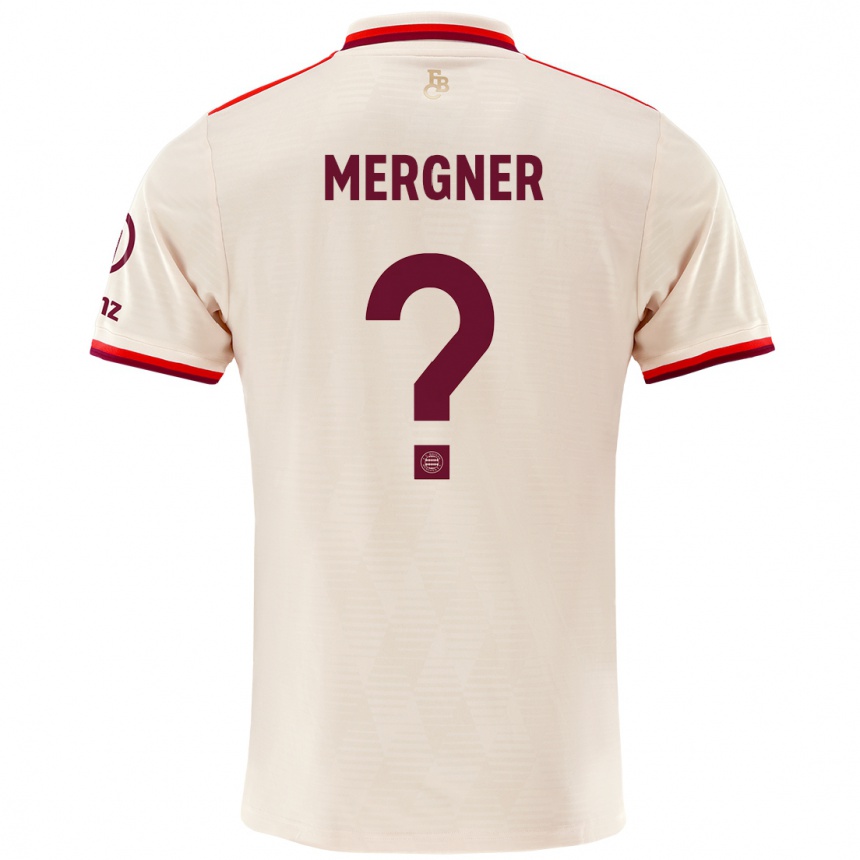 Kinder Fußball Max Mergner #0 Leinen Ausweichtrikot Trikot 2024/25 T-Shirt Luxemburg