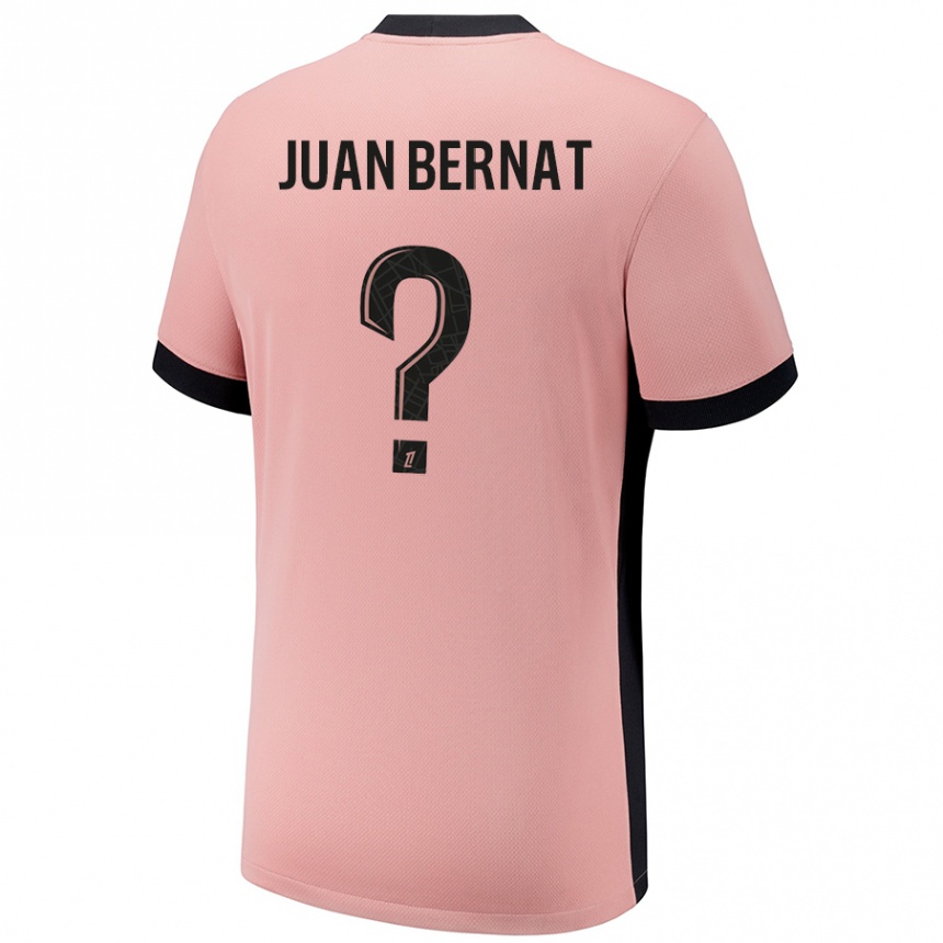 Kinder Fußball Juan Bernat #0 Rostros Ausweichtrikot Trikot 2024/25 T-Shirt Luxemburg