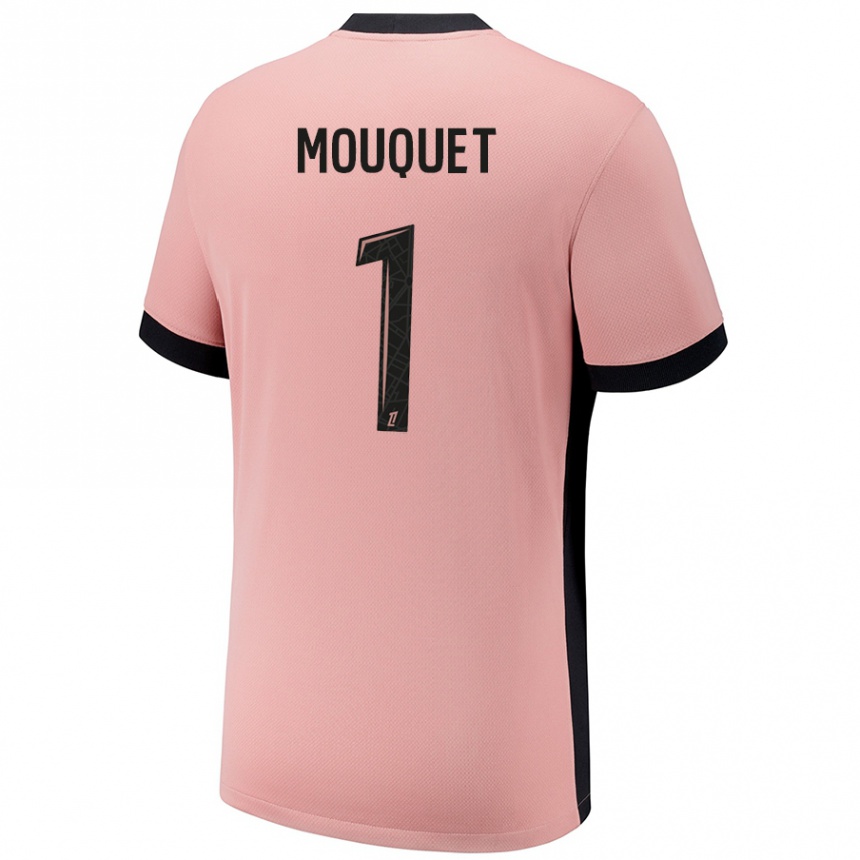 Kinder Fußball Louis Mouquet #1 Rostros Ausweichtrikot Trikot 2024/25 T-Shirt Luxemburg