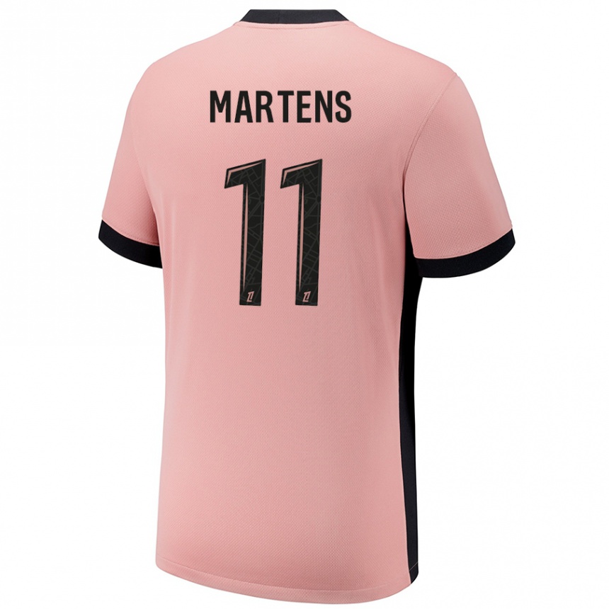 Kinder Fußball Lieke Martens #11 Rostros Ausweichtrikot Trikot 2024/25 T-Shirt Luxemburg