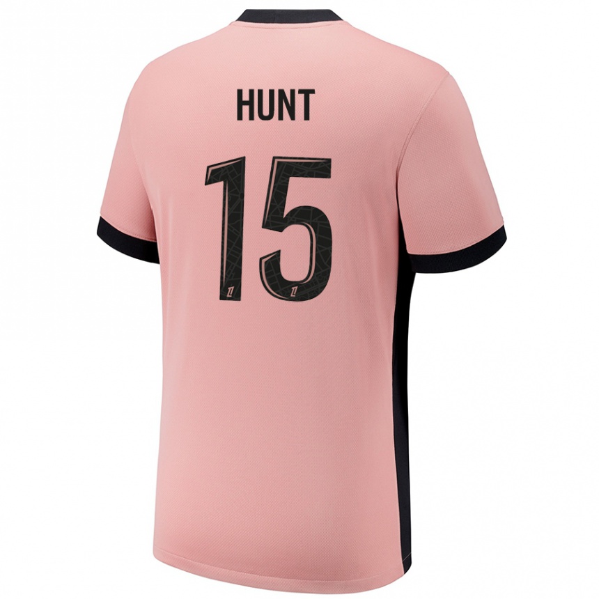 Kinder Fußball Clare Hunt #15 Rostros Ausweichtrikot Trikot 2024/25 T-Shirt Luxemburg